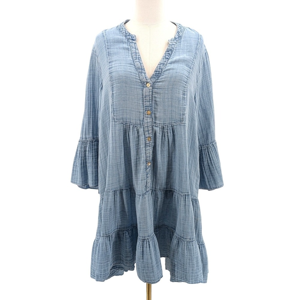 Faherty Dream Kasey Cotton Gauze Dress